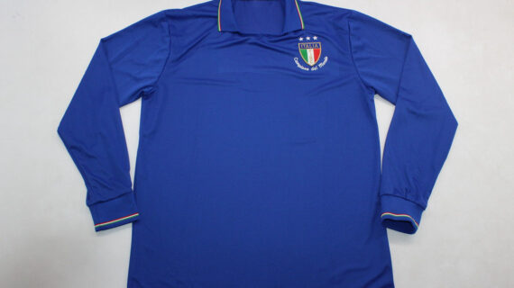 Shirt Front - Italy 1982 Home Long-Sleeve Jersey