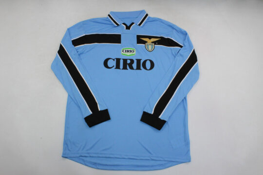 Shirt Front, Lazio 1999-2000 Home Long-Sleeve Jersey