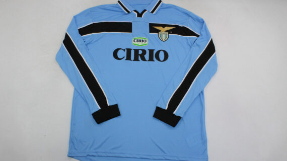 Shirt Front, Lazio 1999-2000 Home Long-Sleeve Jersey