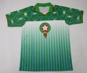 Shirt Front - Morocco 1994-1995 Away Short-Sleeve Jersey