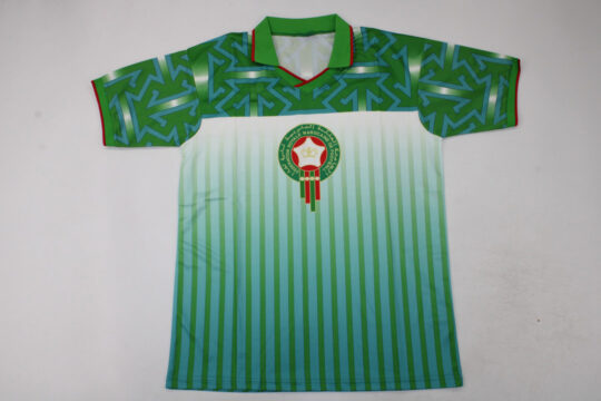 Shirt Front - Morocco 1994-1995 Away Short-Sleeve Jersey