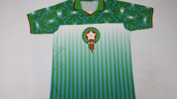 Shirt Front - Morocco 1994-1995 Away Short-Sleeve Jersey