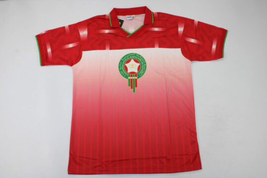 Shirt Front - Morocco 1994-1995 Home Short-Sleeve Jersey