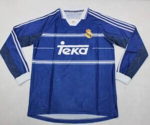 Shirt Front - Real Madrid 1998-1999 Away Long-Sleeve Jersey