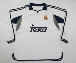 Shirt Front - Real Madrid 2000-2001 Home Short-Sleeve Jersey