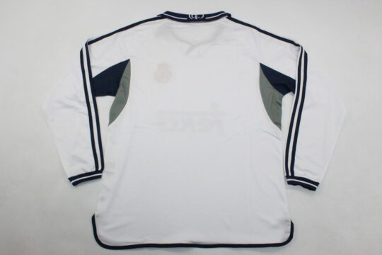 Shirt Back Blank - Real Madrid 2000-2001 Home Short-Sleeve Jersey