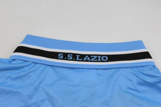 Shirt Collar Back, Lazio 1999-2000 Home Long-Sleeve Jersey