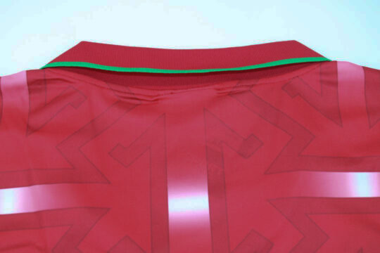 Shirt Collar Back - Morocco 1994-1995 Home Short-Sleeve Jersey