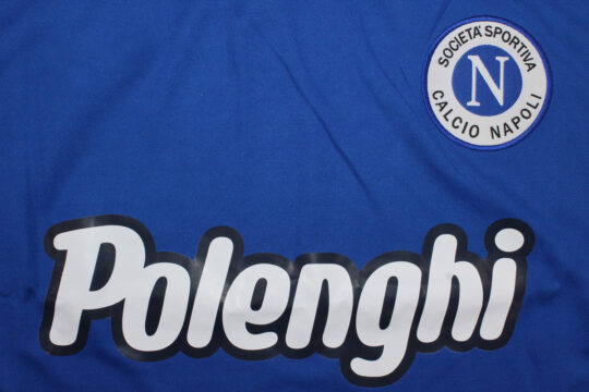 Shirt Front Closeup - Napoli 1997-1998 Home Short-Sleeve Jersey