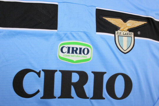 Front Closeup, Lazio 1999-2000 Home Long-Sleeve Jersey