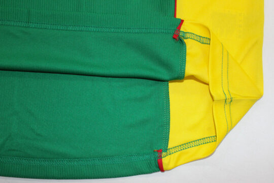 Shirt Opening - Cameroon 1998-1999 Home Short-Sleeve Jersey