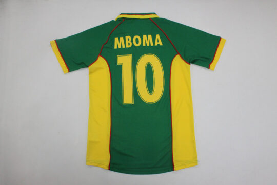 Mboma Nameset - Cameroon 1998-1999 Home Short-Sleeve Jersey