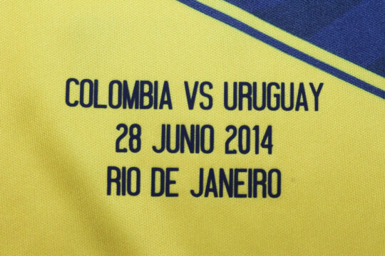 Uruguay Imprint - Colombia 2014 Home Short-Sleeve Jersey