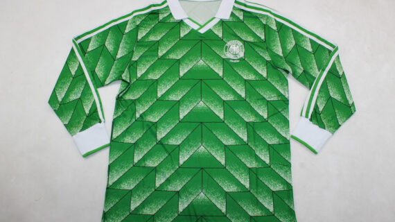 Shirt Front, West Germany 1988 Away Long-Sleeve Jersey