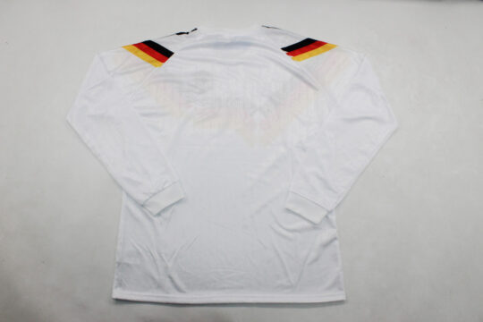 Shirt Back Blank, Germany 1990 Home Long-Sleeve Kit